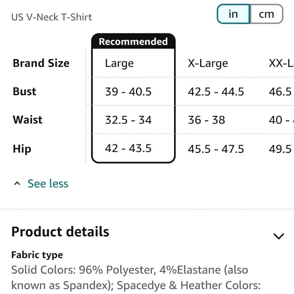 Amazon Essentials active tshirts. Two pack - Picture 6 of 6